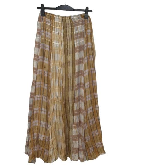 Free People Plaid Maxi Skirt(Size Small) - Picture 5 of 8